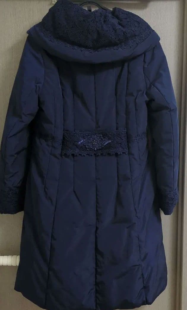 スーパービューティー　ショールカラー ダウンコート　42 Lサイズ