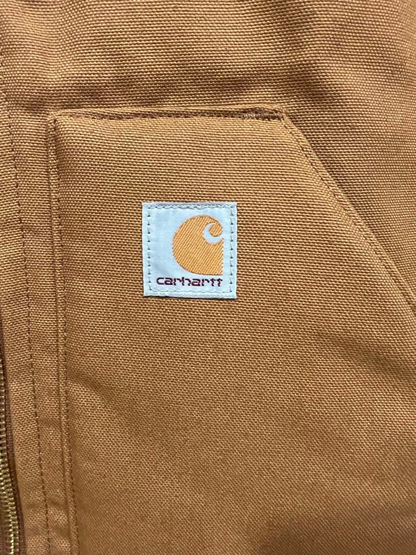 【Carhartt】ブラウン クラシックベスト Sサイズ