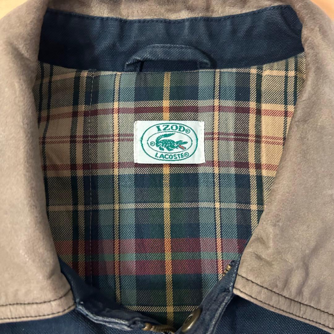 IZOD LACOSTE ネイビー ジャケット