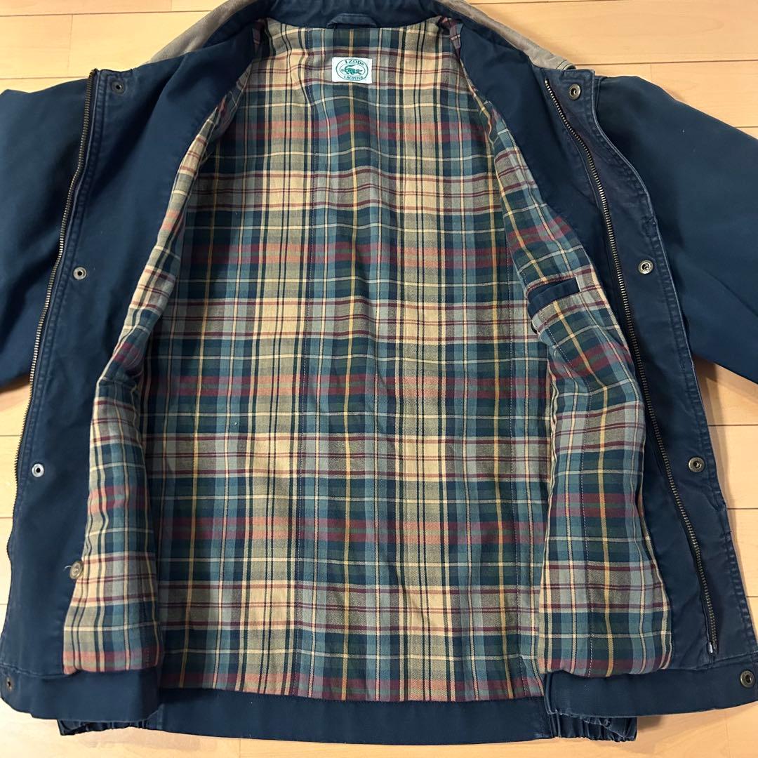 IZOD LACOSTE ネイビー ジャケット