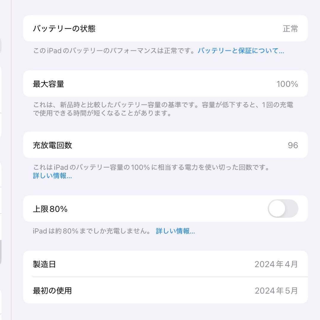 iPad Pro M4 11インチ 256GB ブラック 美品 Wi-Fi