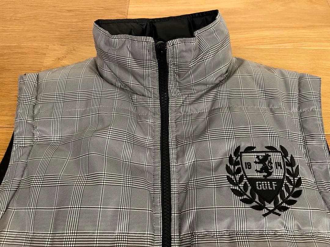 Admiral リバーシブル ダウンベスト ブラック・グレー