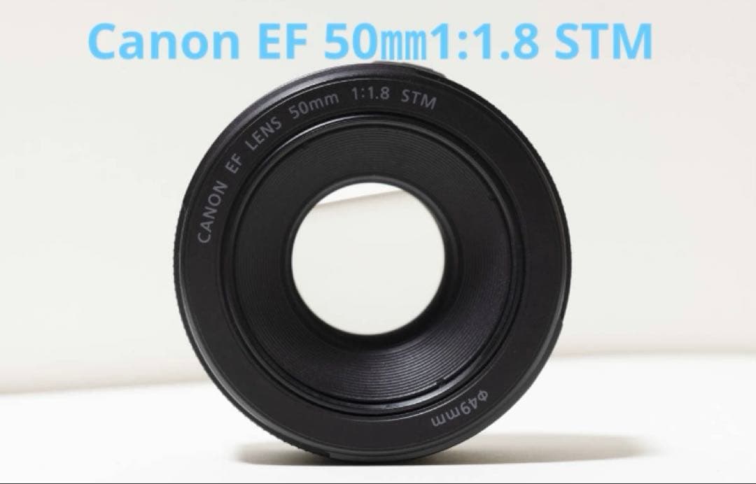 単焦点レンズ/デジタル一眼レフカメラ/Canon EF 50mm F1.8STM