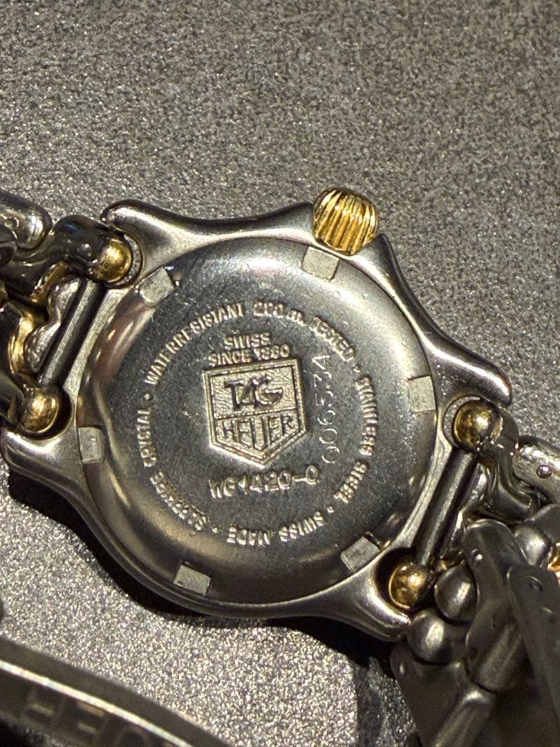 j*y様 TAG Heuer シルバー/ゴールド　セナモデル