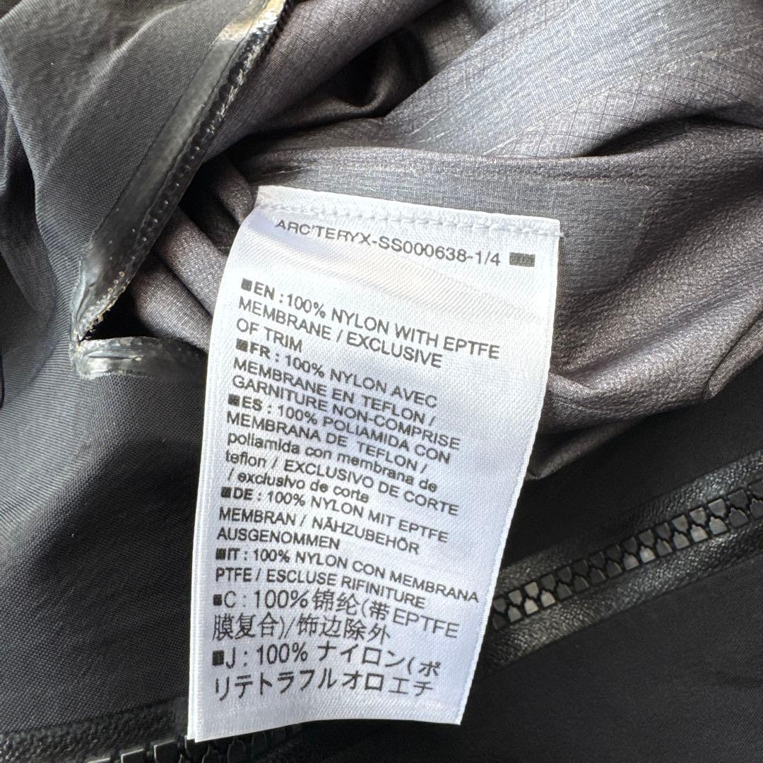 ARC'TERYX ALPHA SV 24K Black カナダ製 Lサイズ