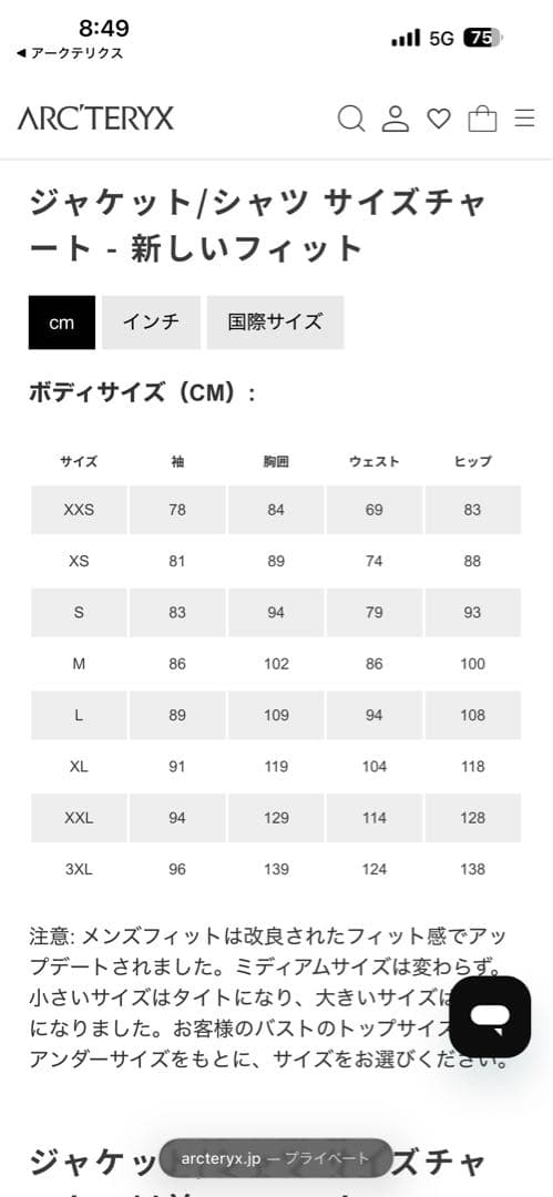 ARC'TERYX ALPHA SV 24K Black カナダ製 Lサイズ