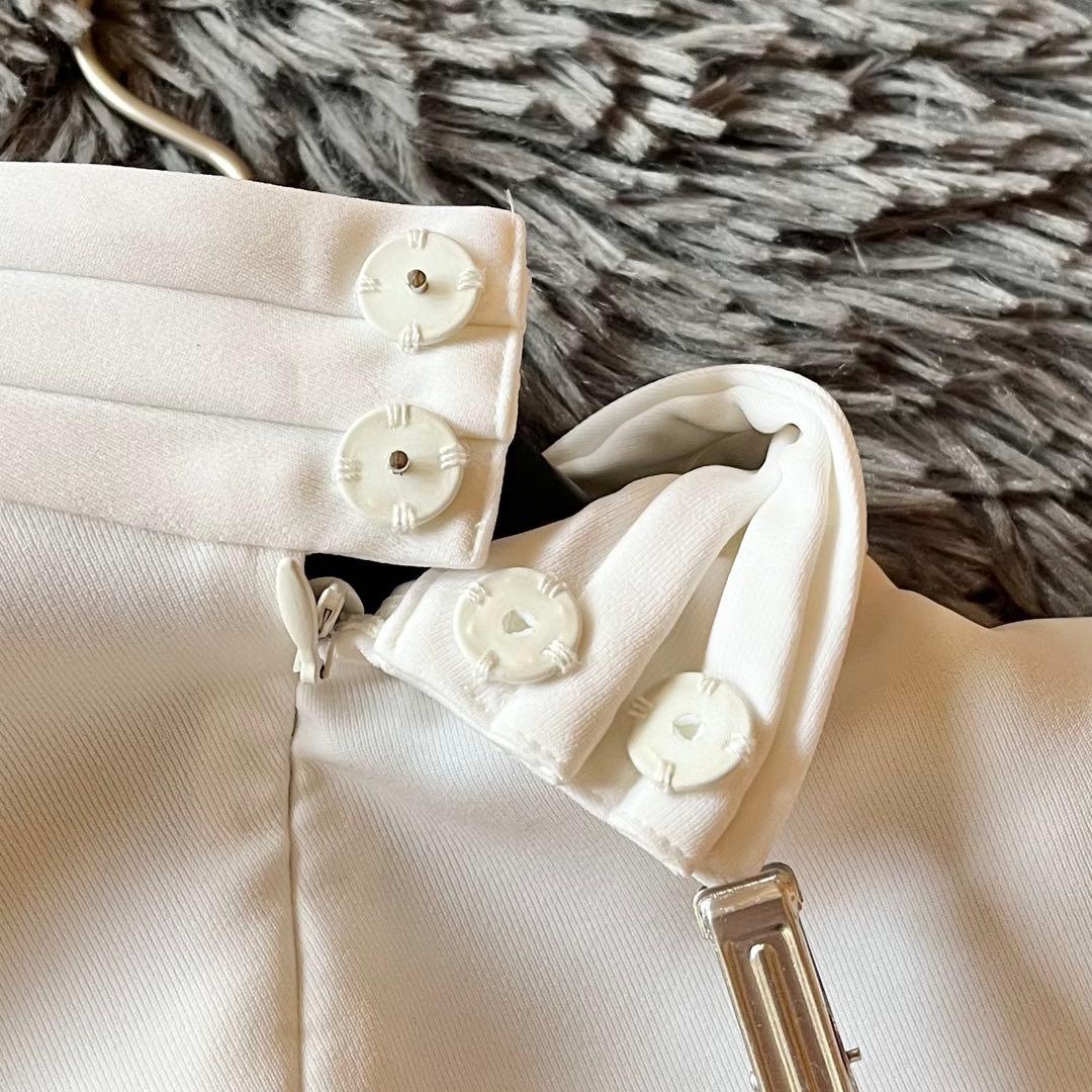 極美品✨ ボーダーズアットバルコニー ボウタイブラウス パール 定価3.7万円