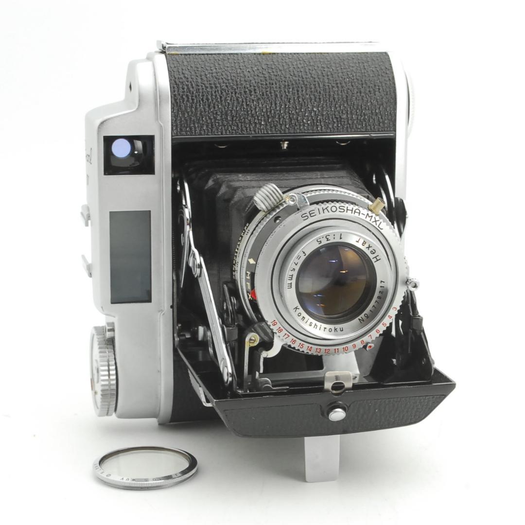 【整備品】小西六(KONICA) Pearl Ⅳレンジファインダーフィルムカメラ