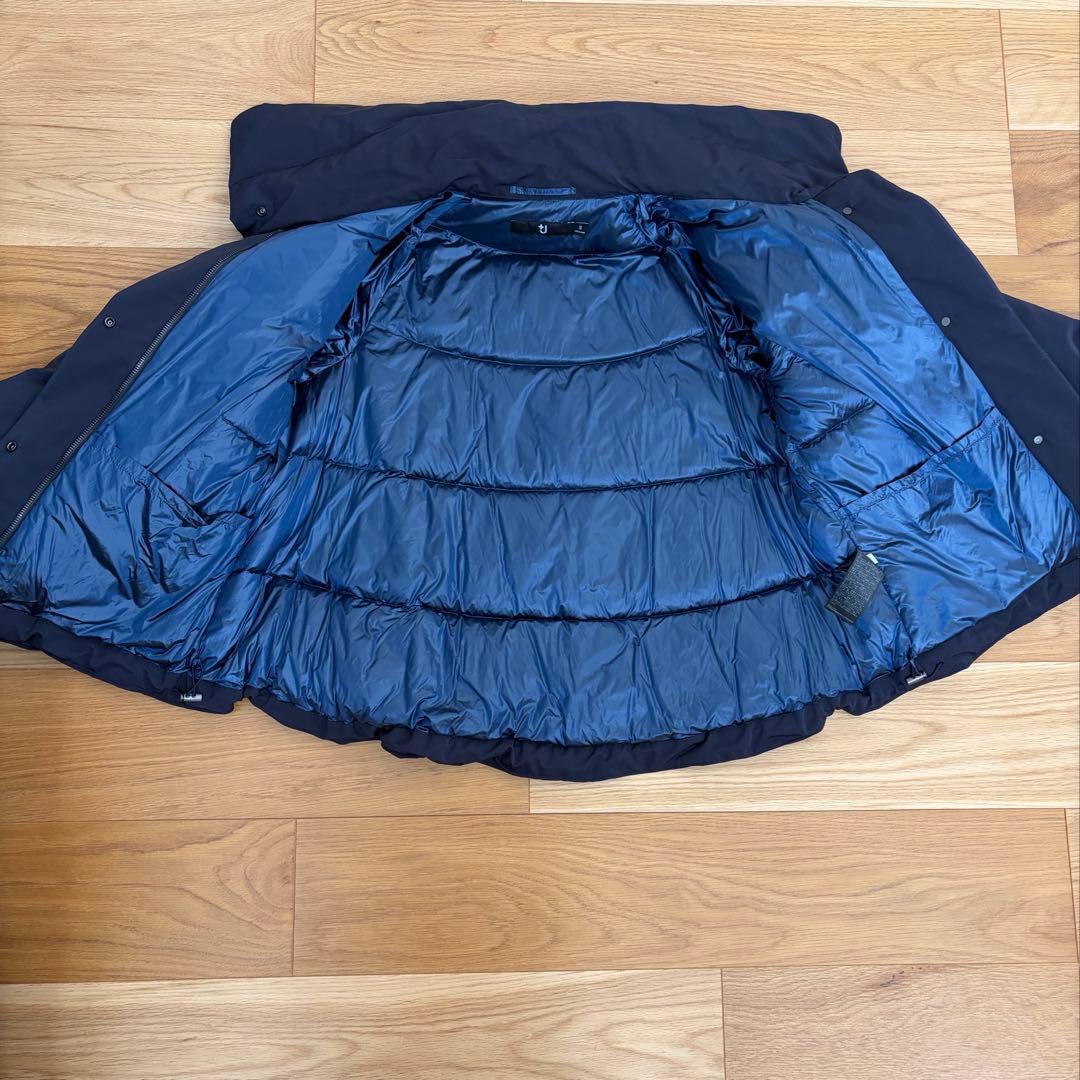 UNIQLO +j ハイブリットダウンジャケット　ネイビー　S