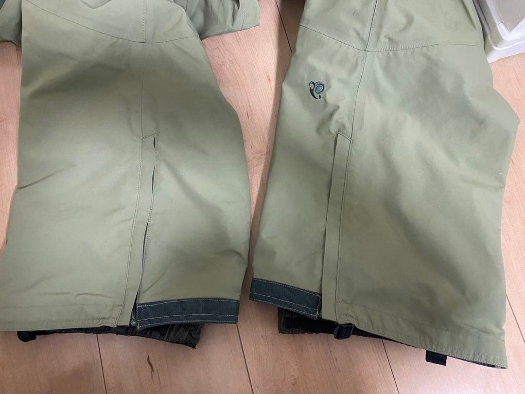 と*ん様 P.RHYTHM outerwear PEAK BIB PANTS