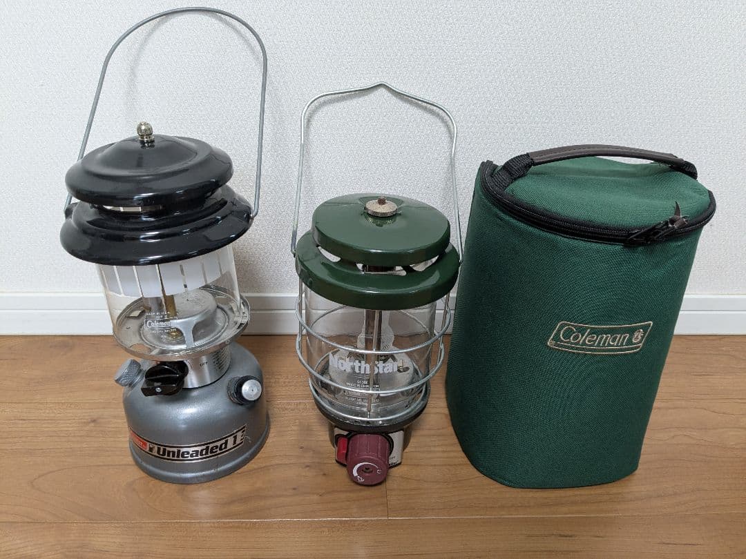 コールマン　アンレデッド1ランタン＆ノーススターガスランタン 2個セット