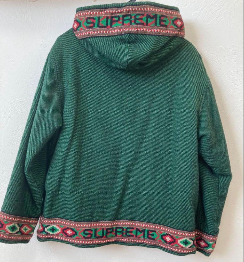 ジャケット・アウター supreme WOVEN HOODED JACKET S