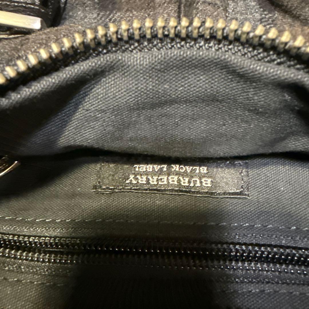 Burberry ブラックレーベル ウエストバッグ　ウール チェック