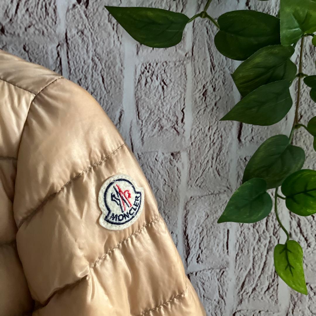 モンクレール MONCLER ライトダウンコート M 超軽量 フード付き 上品