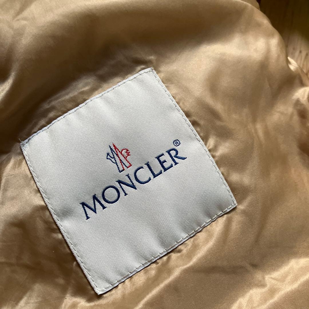 モンクレール MONCLER ライトダウンコート M 超軽量 フード付き 上品