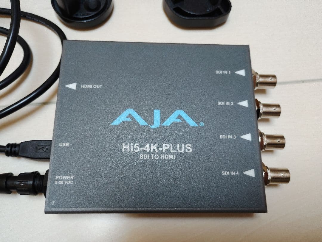 アンプ AJA Hi5-4K-PLUS SDI to HDMI