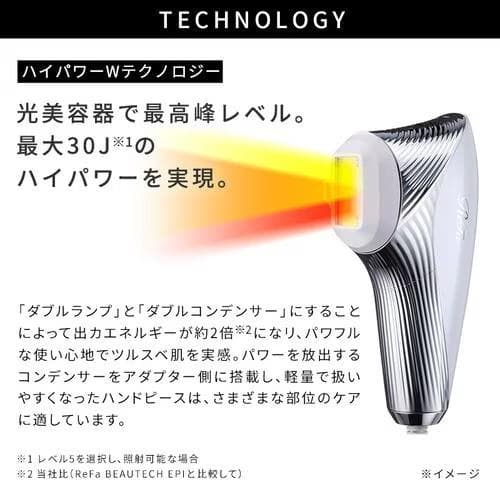 MTG RE-AY-02A 光美容器 ReFa EPI W　リファ エピ ダブル