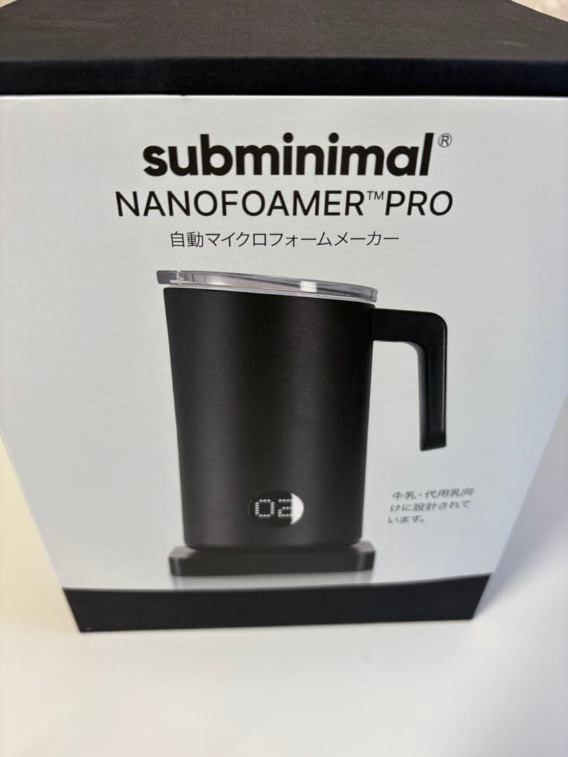 コーヒーメーカー・エスプレッソマシン Nano Foamer PRO