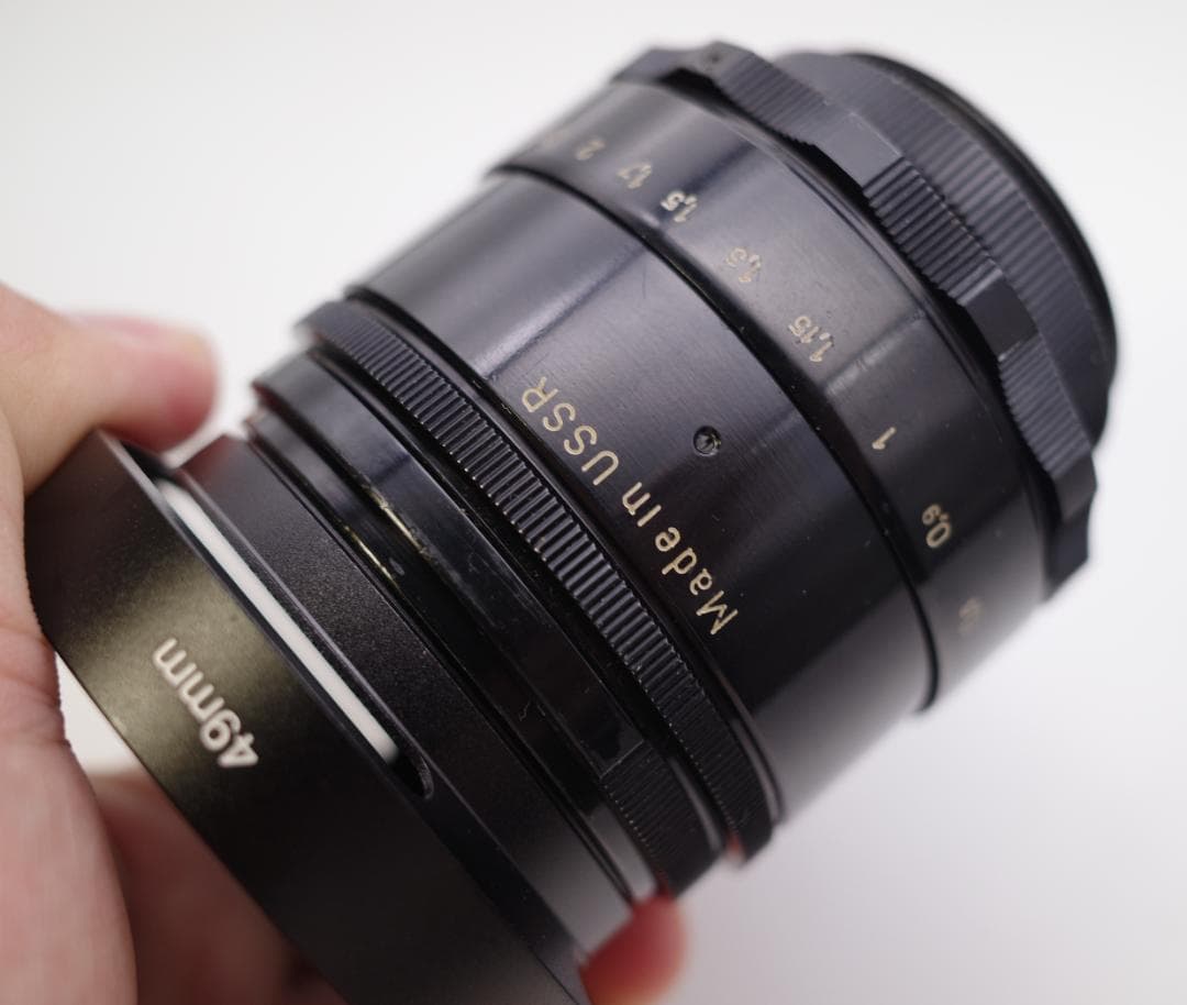 18　分解洗浄済　初期型　Helios44 　新品同様　ヘリオス　ぐるぐるボケ