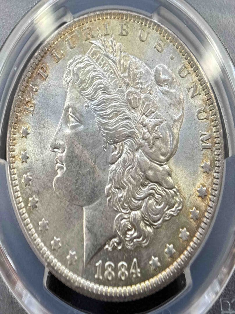 コレクション 1884-O Morgan Dollar PCGS MS63