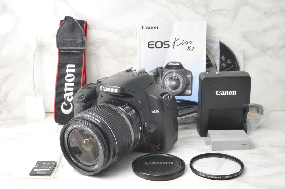 ショット数2433❣️Canon EOS Kiss X2⭐️スマホ転送 キヤノン