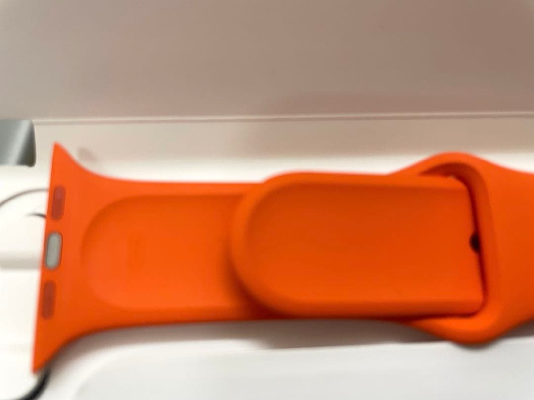 HERMES アップルウォッチ用ラバーベルト45mm 美品