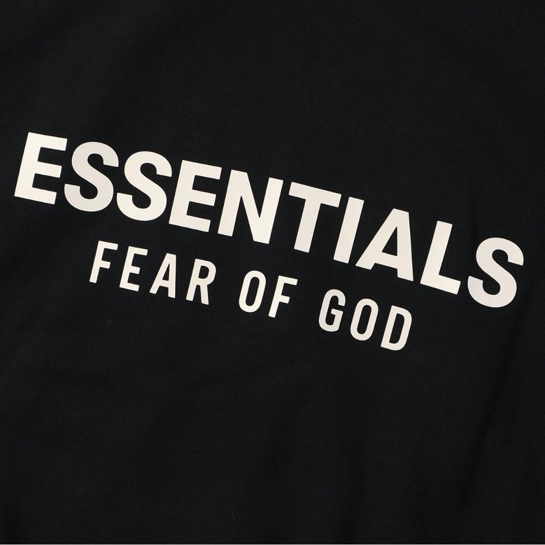 ESSENTIALS FEAR OF GOD ブラックパーカー