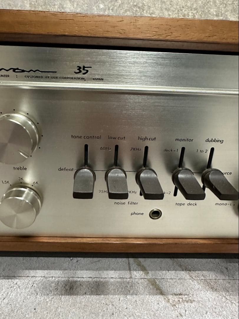 ハ*ス様 LUXMAN CL35 MK-III 真空管 プリアンプ管球式コントロ