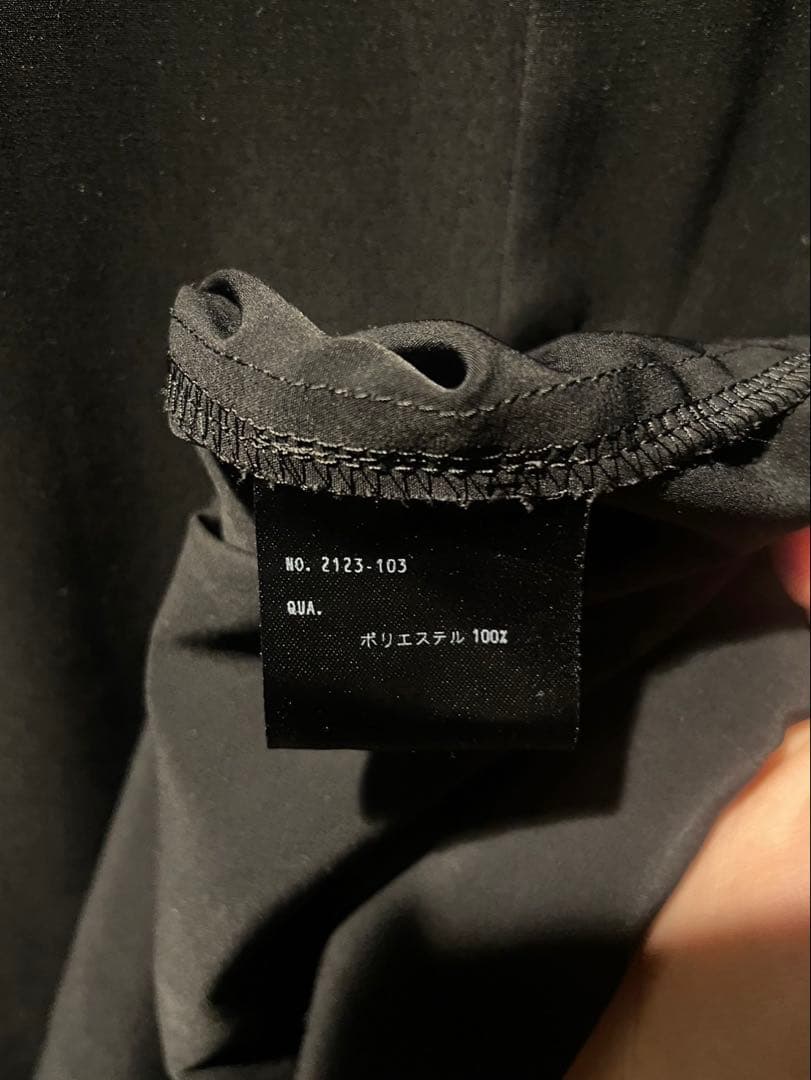 LAD MUSICIAN 長袖シャツ　ブラック　42 デシン