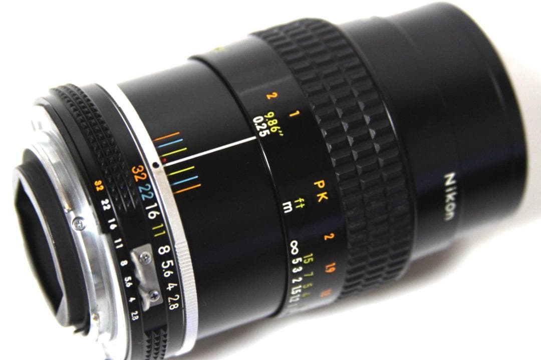 【美品】Nikon Ai-S Micro-NIKKOR 55mm F2.8