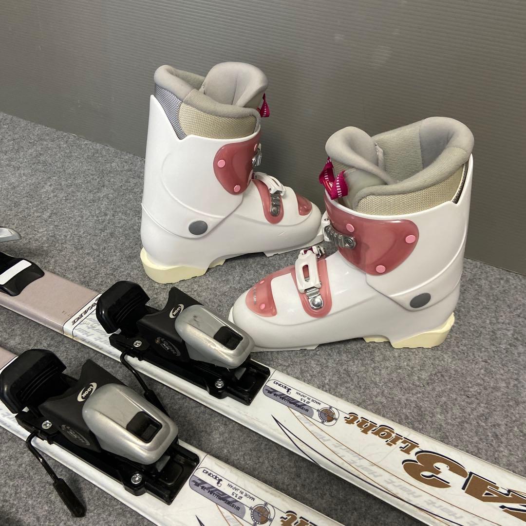 ★初心者向け★メンテ済 大人スキーセット 板148cm ブーツ24cm