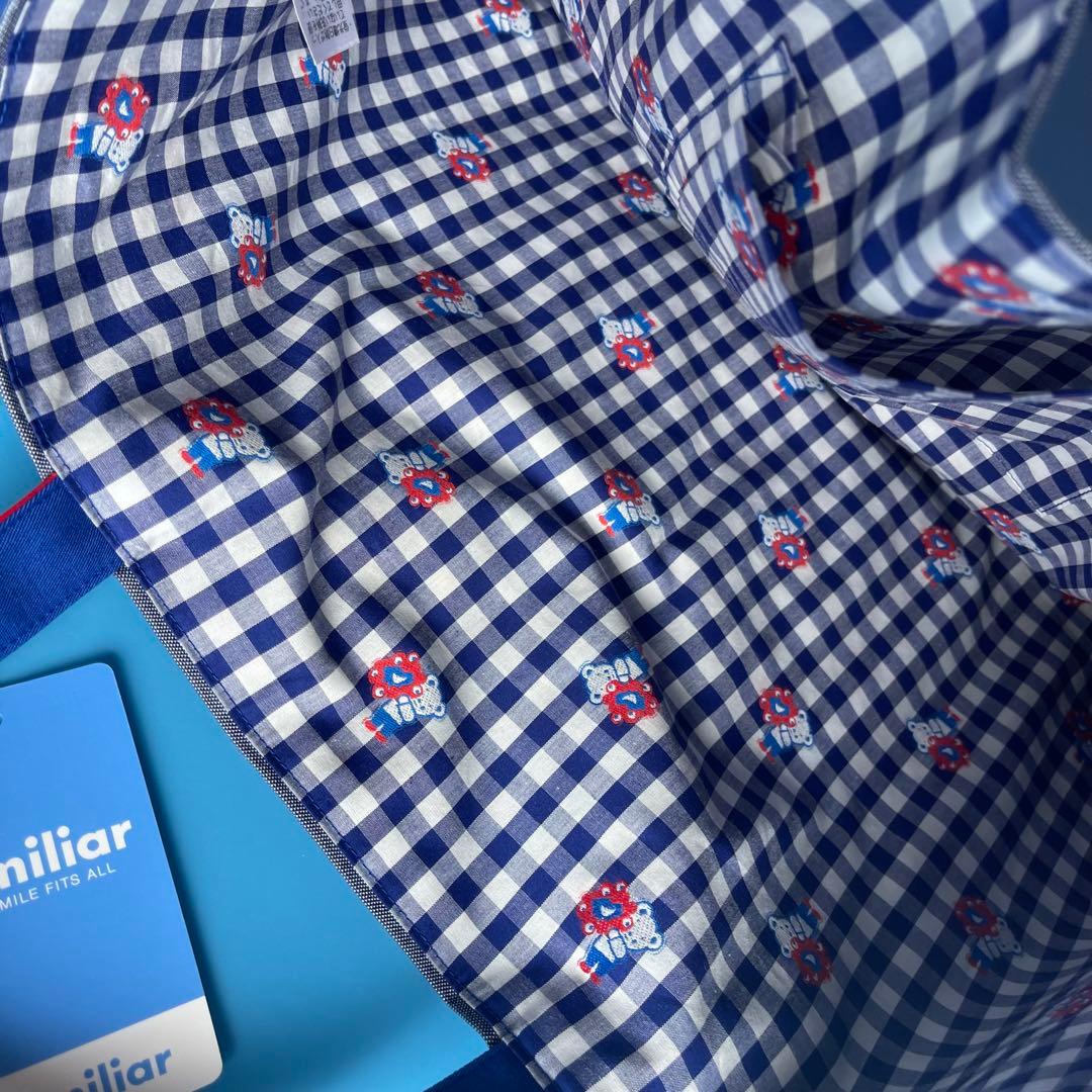 ファミリア　ミャクミャク　レッスンバッグ