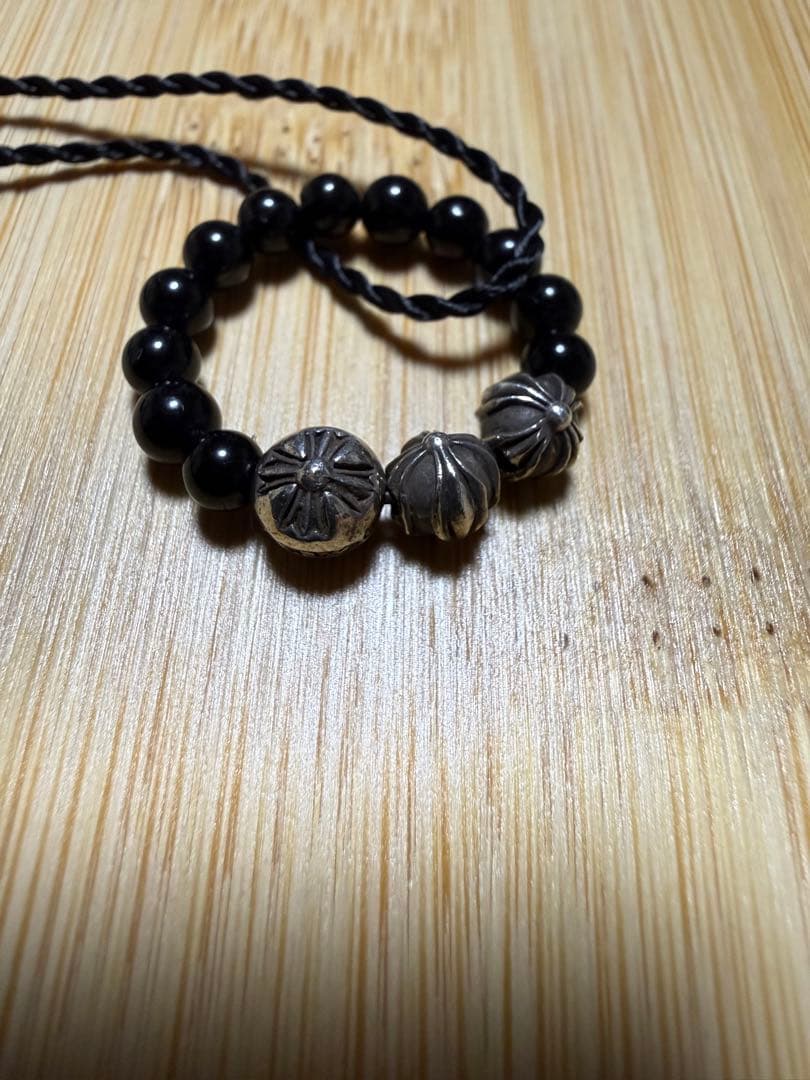 クロムハーツ　ビーズ　リング　インボイス付属　鑑定済み