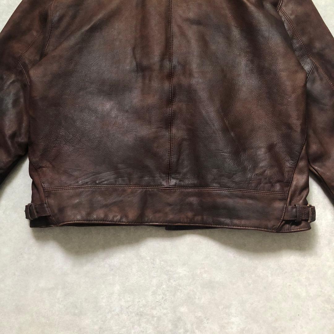パキジャン90s ムートンライナ A-2 フライトジャケットヴィンテージ レザー