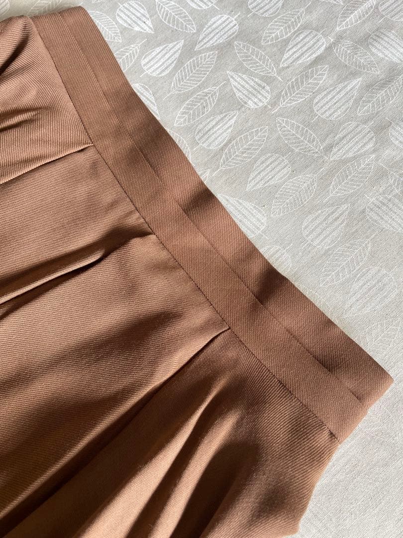 【美品✨】ebureドライビエラフレアスカート 38