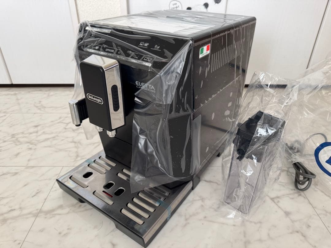 デロンギ 全自動エスプレッソマシン エレッタ カプチーノ ＥＣＡＭ４４６６０ＢＨ