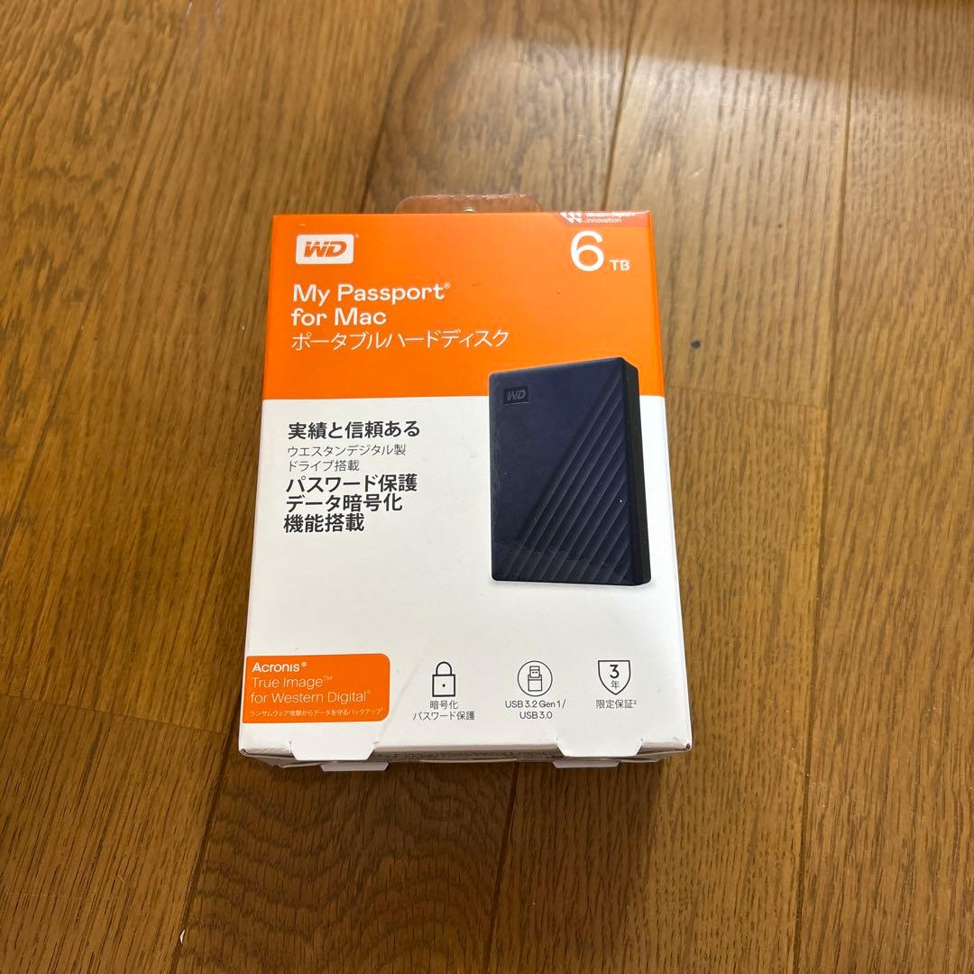 ウェスタンデジタル WD My Passport for Mac 6TB
