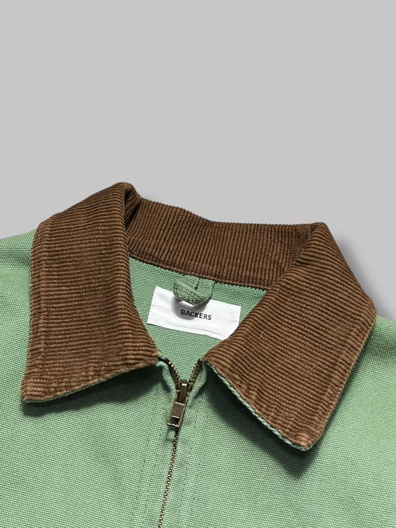 Backers デトロイトジャケット カーキ　グリーン コーデュロイ