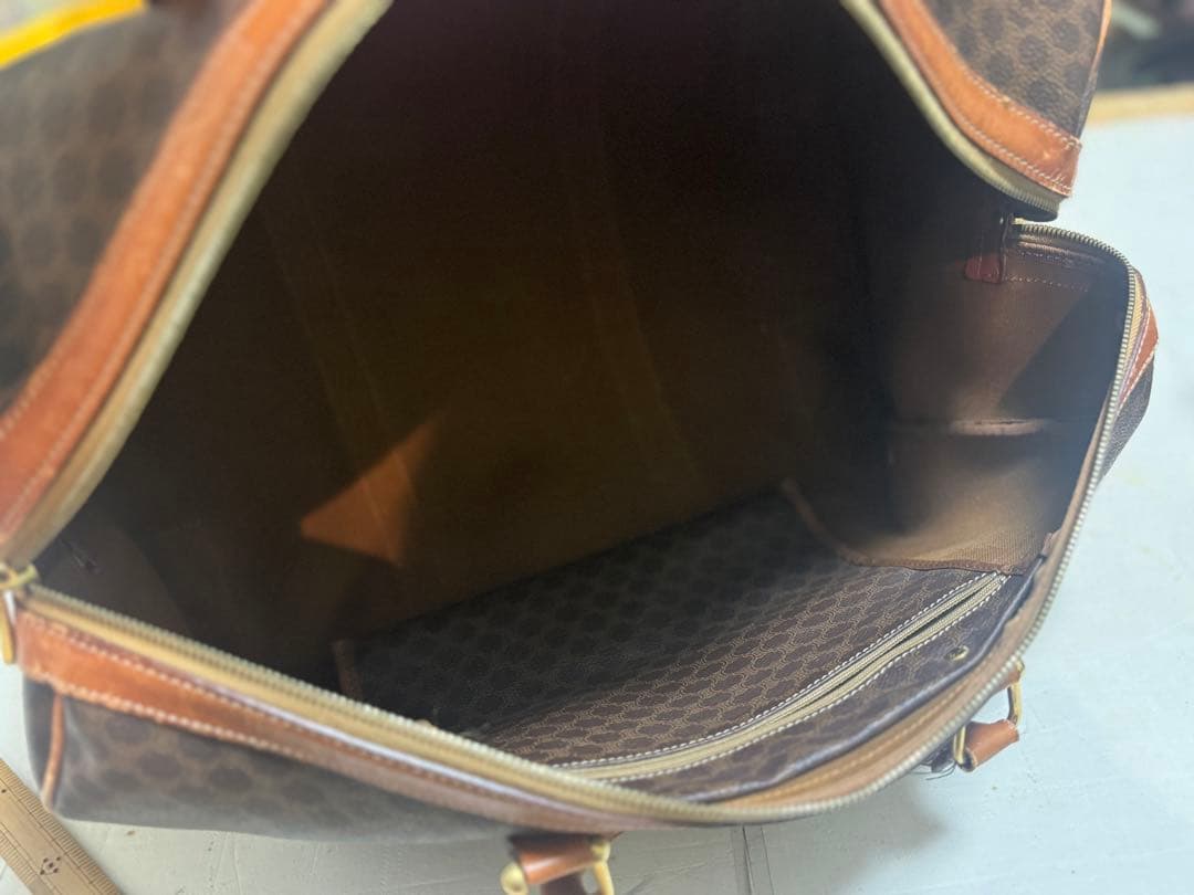 【CELINE】オールドセリーヌ マカダム ボストンバッグ