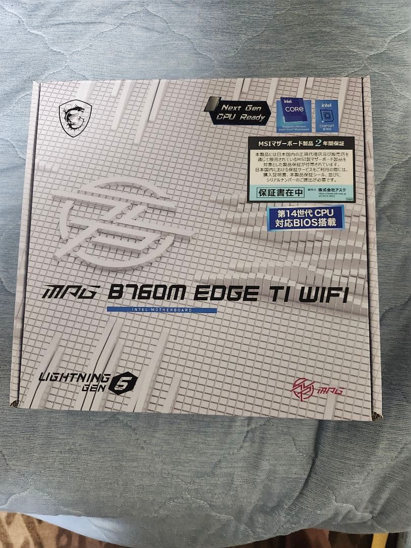 MPG B760M EDGE TI WIFI マザーボード