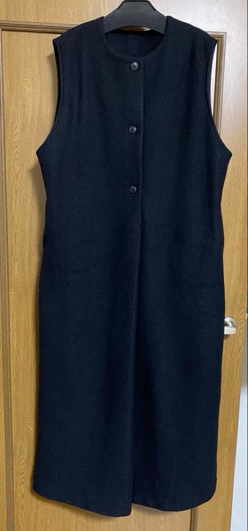 かぐれ　ウールタックジャンパースカート ブラック　2025秋冬　今季　完売品