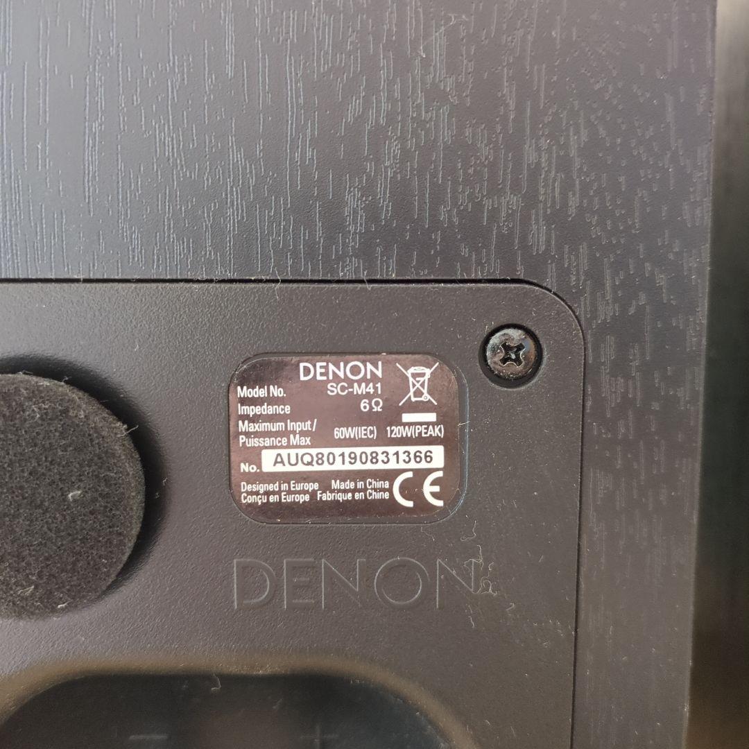 DENON スピーカー　SC-M41 ブラック