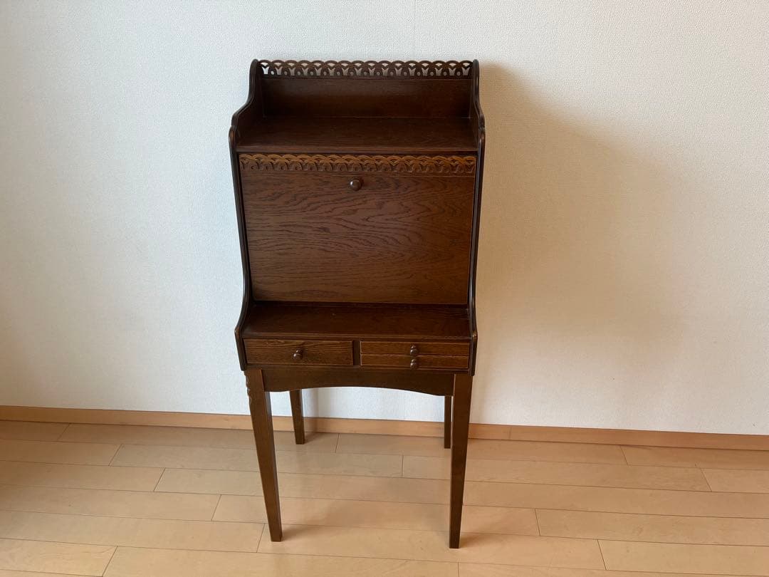 美品 定価21万円 パリの雑貨屋 ライティングビューロー チェア ドレッサー