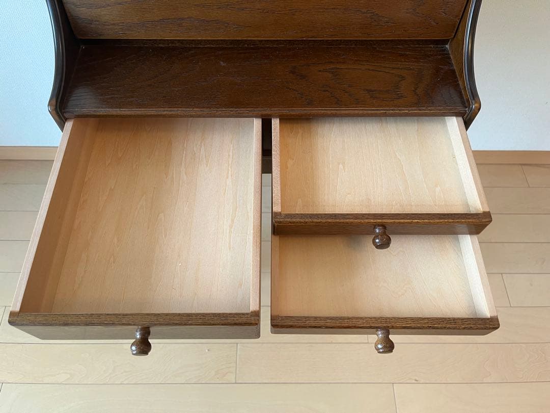 美品 定価21万円 パリの雑貨屋 ライティングビューロー チェア ドレッサー