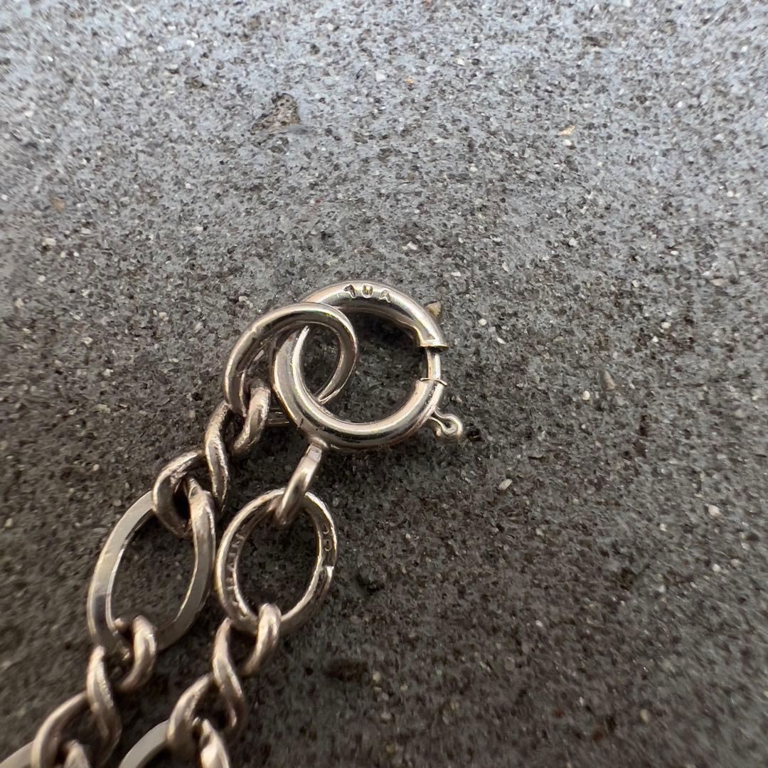 オフィシャル ハーレーダビッドソンブレスレット 10Kホワイトゴールド