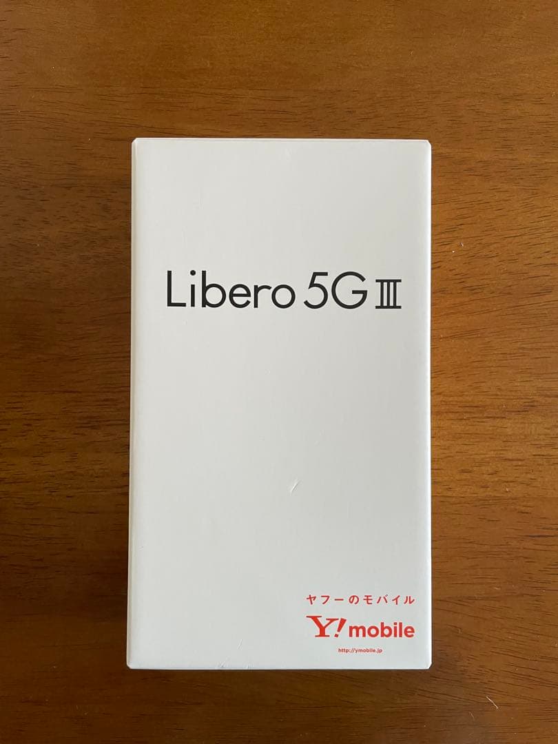 新品未使用Libero 5G III ブラック　ワイモバイル