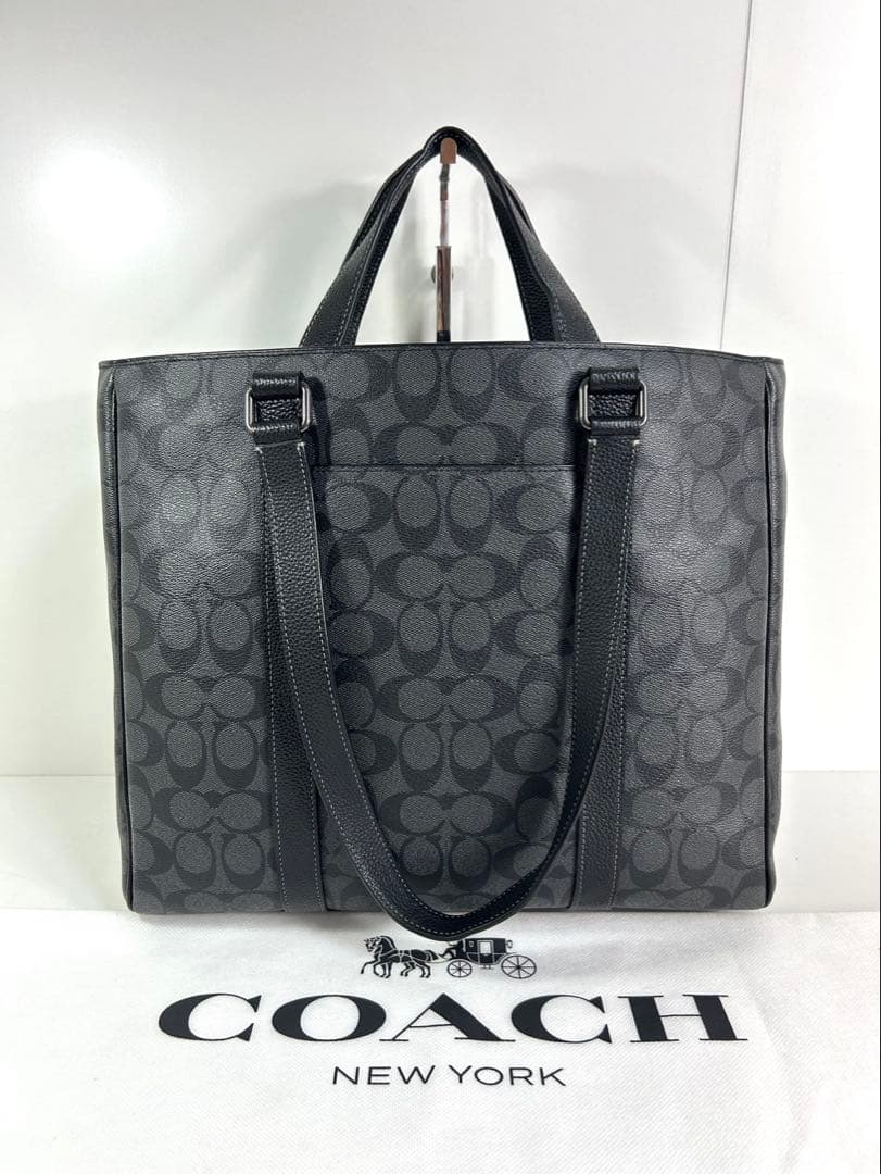 【美品】✅定価9.9万　メンテ済み　コーチ　トートバッグ　COACH ビジネス