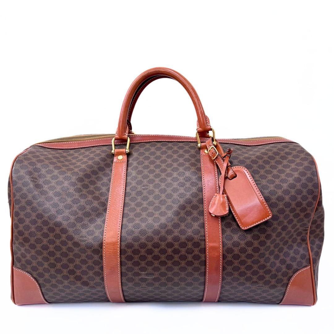 トーマス様 セリーヌ マカダム柄 ボストンバッグ 50cmサイズ