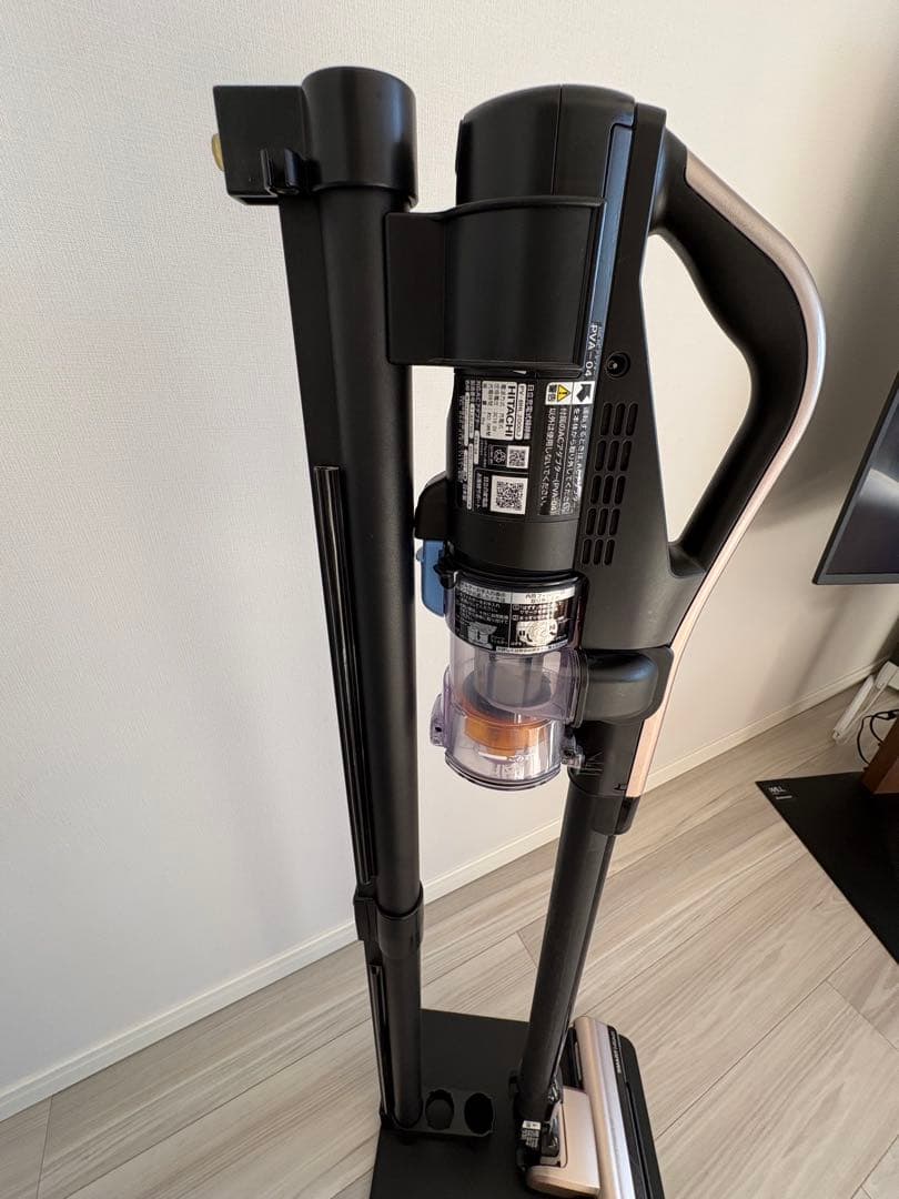 日立　スティッククリーナー　PV-BHL2000J　シャンパン　◇スタンド付◇