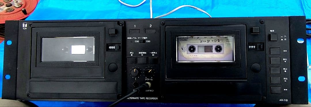 トーア業務用カセットレコーダー　AZ-718　値下げしました。
